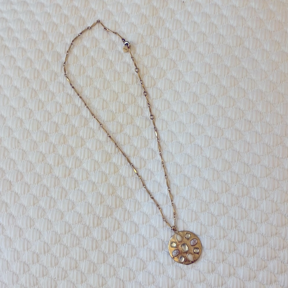 Stella & Dot Gold Tala Necklace